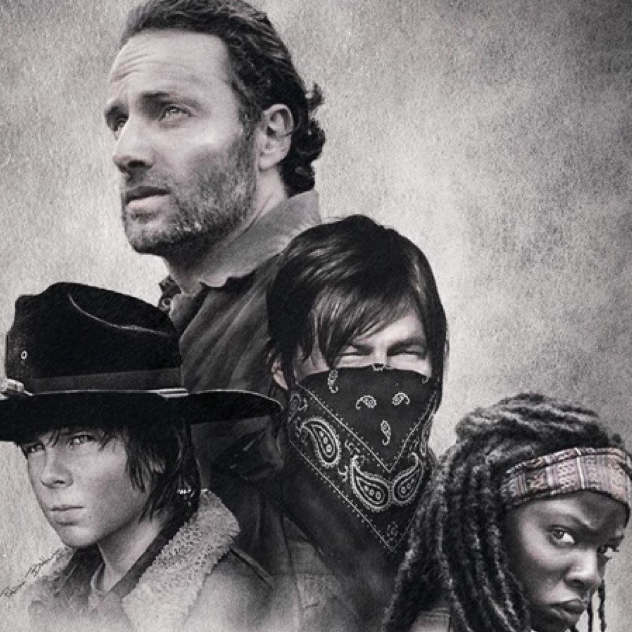 Walking dead daryl dixon and rick grimes❤