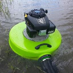 Warthog Pumps move a lot of water in a hurry! 850+ gal/min, they float, self prime, weigh 85 pounds, handle debris. 6 hose. 12+ hours before refueling.