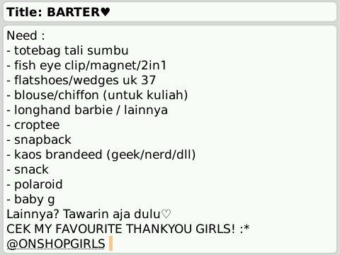 Jual flowercrown, bowlerhat, garskin, bandana, tas&binder custom, powerbank, theme&app&font | pin bb? Dm:) Barter cek fav. Happy shopping:*