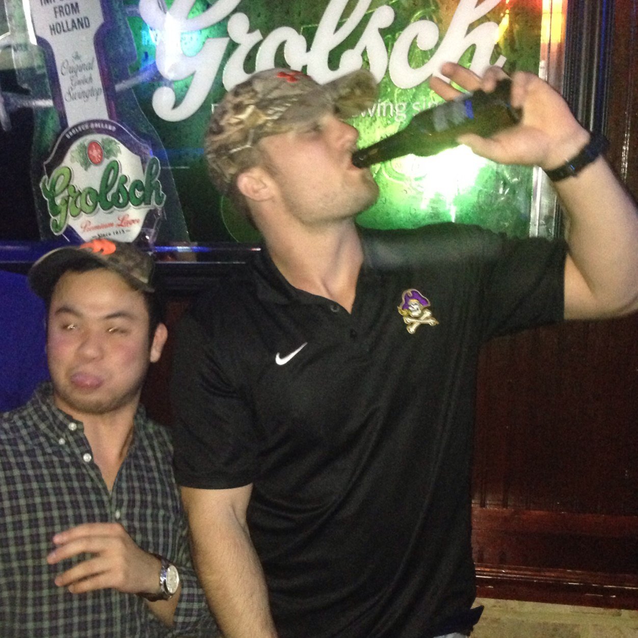 Just drink on it