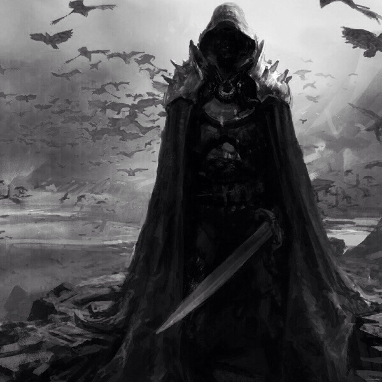 Gu kibum kelkum-ishi, burzum-ishi. Akha-gum-ishi ashi gurum. They've forgotten and banished thy s'lf.. I'll make them pay.. Me?.. The Forgotten Nazgûl..
