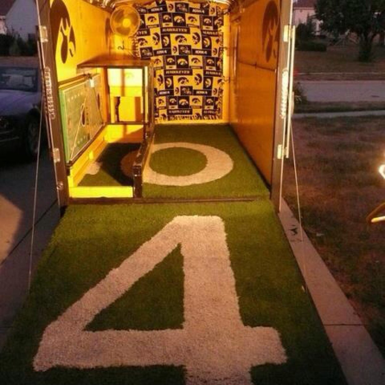 Iowa Hawkeye fan