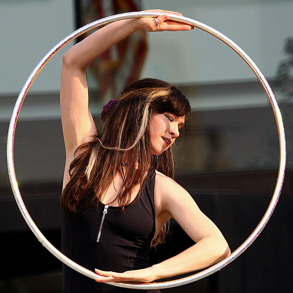 thedancecircus's profile picture. Fearless Ringleader, Hoop Dancer, Dream maker, Disaster Girl, Huru, Engaged Idealist