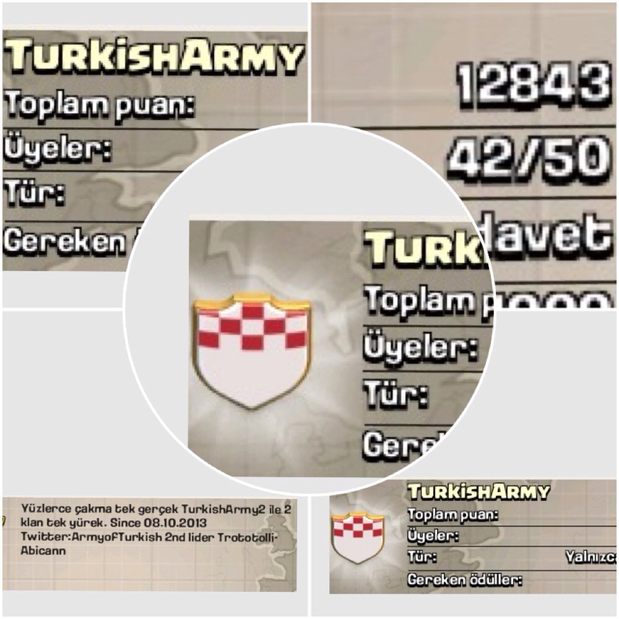 ArmyofTurkish's profile picture. Clash Of Clans oyunun TurkishArmy ve TurkishArmy2 klanlarının gerçek Twitter hesaplarıdır.Alımlar +1000 ve +40 lwl dır
