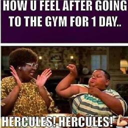 Things we see and hear at the gym!