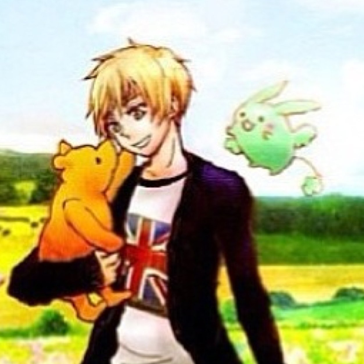 Oi! I'm Arthur Kirkland. I represent England. Feel free to talk to me if you want. #gay #uke #engaged to @_USAlfred_ #18+