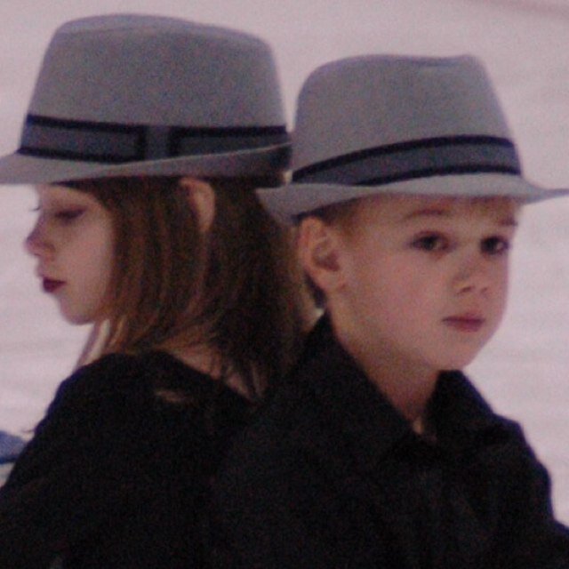 Enjoying watching my (2) figure skating children grow.