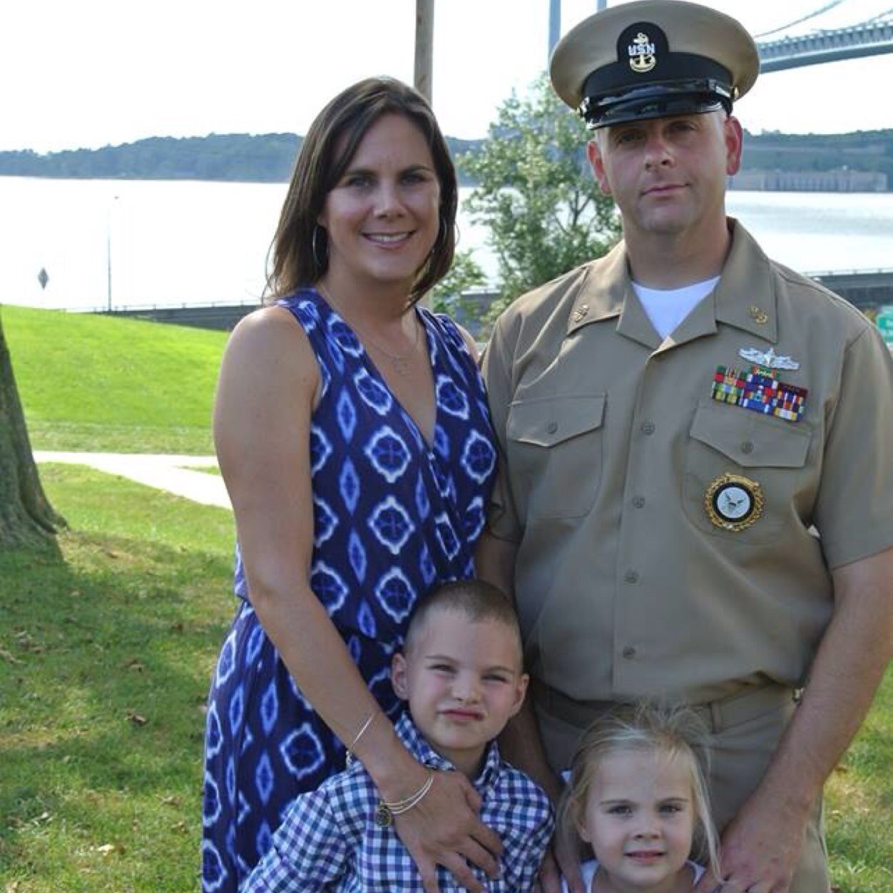 Daddy. United States Navy Recruiter.
