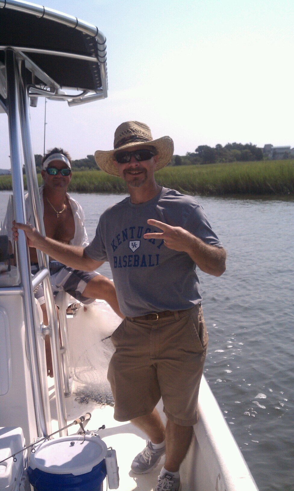 The Lord, family, love, and a good fishing hole. Blessed.