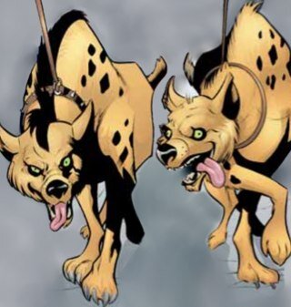 BudAndLouBabies's profile picture. (@DerangedHarley and @TheJokeIsLife's laughing hyenas. Not dogs. +Bud+ =Lou=..Can talk, but can only be heard speaking by other animals. Enemies with Bathound)