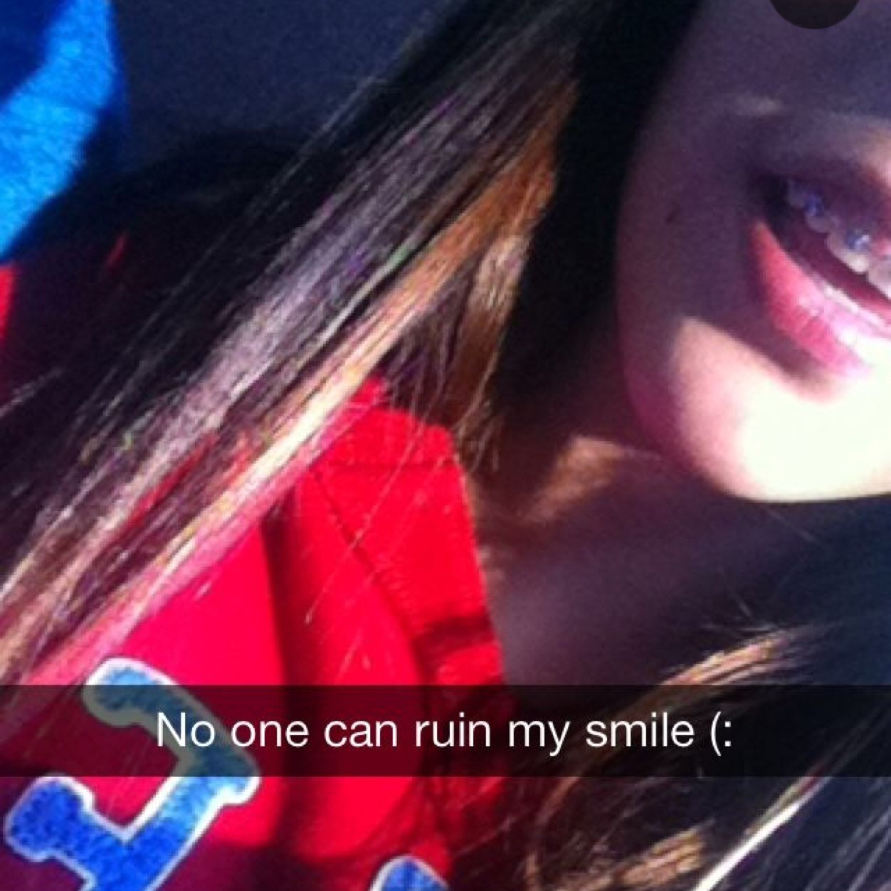 smile, even though you hurt so much
