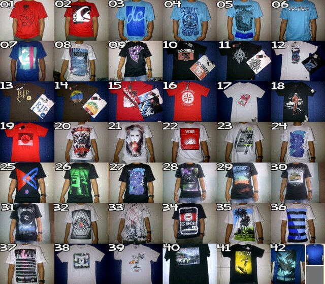 Bahan Cotton Combat 30s, Sablon Plastisol.IDR:[65K/1pcs]»[220K/4pcs]»[1 lusin 45K/1pcs]»[3 lusin 42K/1pcs]»[5 lusin 40K/1pcs] CP: 089693042026 | pin:22E4C9FA