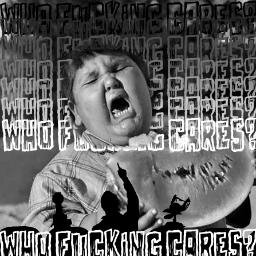 Who Fucking Cares? A podcast about opinions, in which two friends talk about movies, music, liquor, and video games.   Really fucking original, I know.