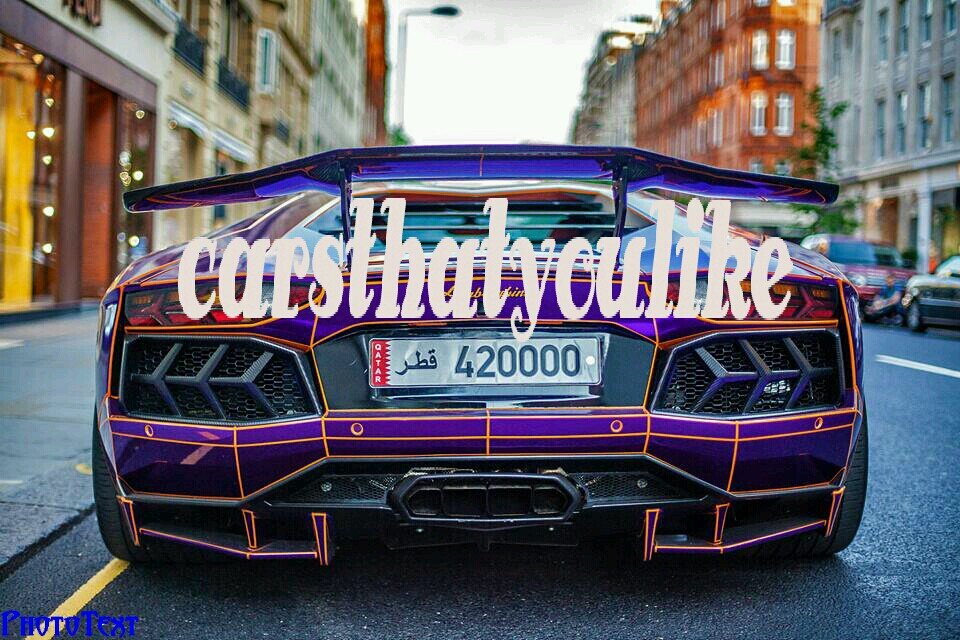 Daily car pics on Twitter and instagram