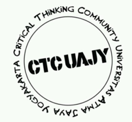 Critical Thinking Community (CTC) - English Debating Society - Universitas Atma Jaya Yogyakarta    
CP : Juan (+6283196184910)