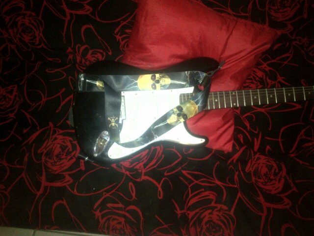 My life can not get better than this..I love playing guitar.