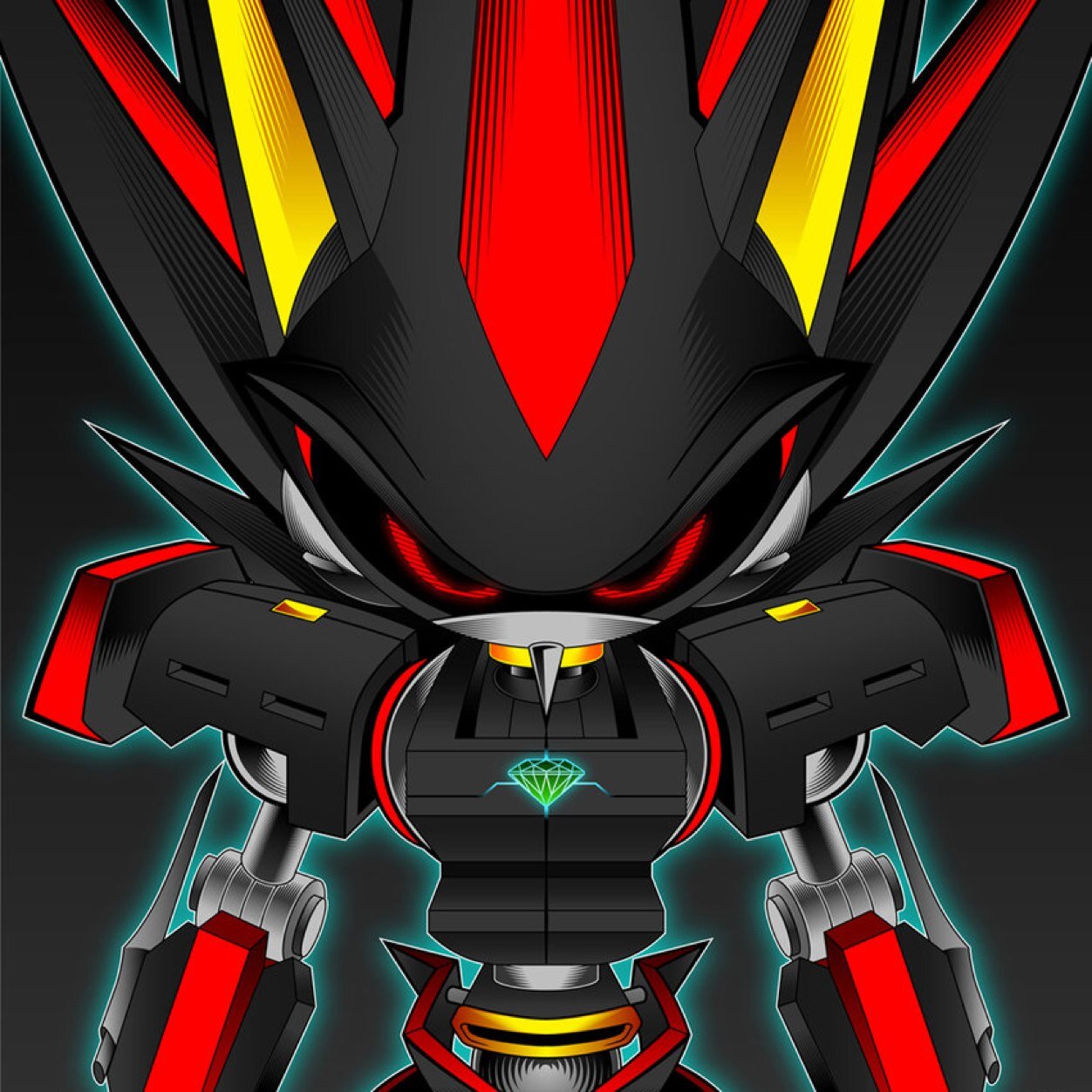 Mission Objective: Destroy Shadow and his allies. Creator: Dr. Ivo Robotnik. I was created to perfect any flaws of Shadow to be the Perfect Life Form.