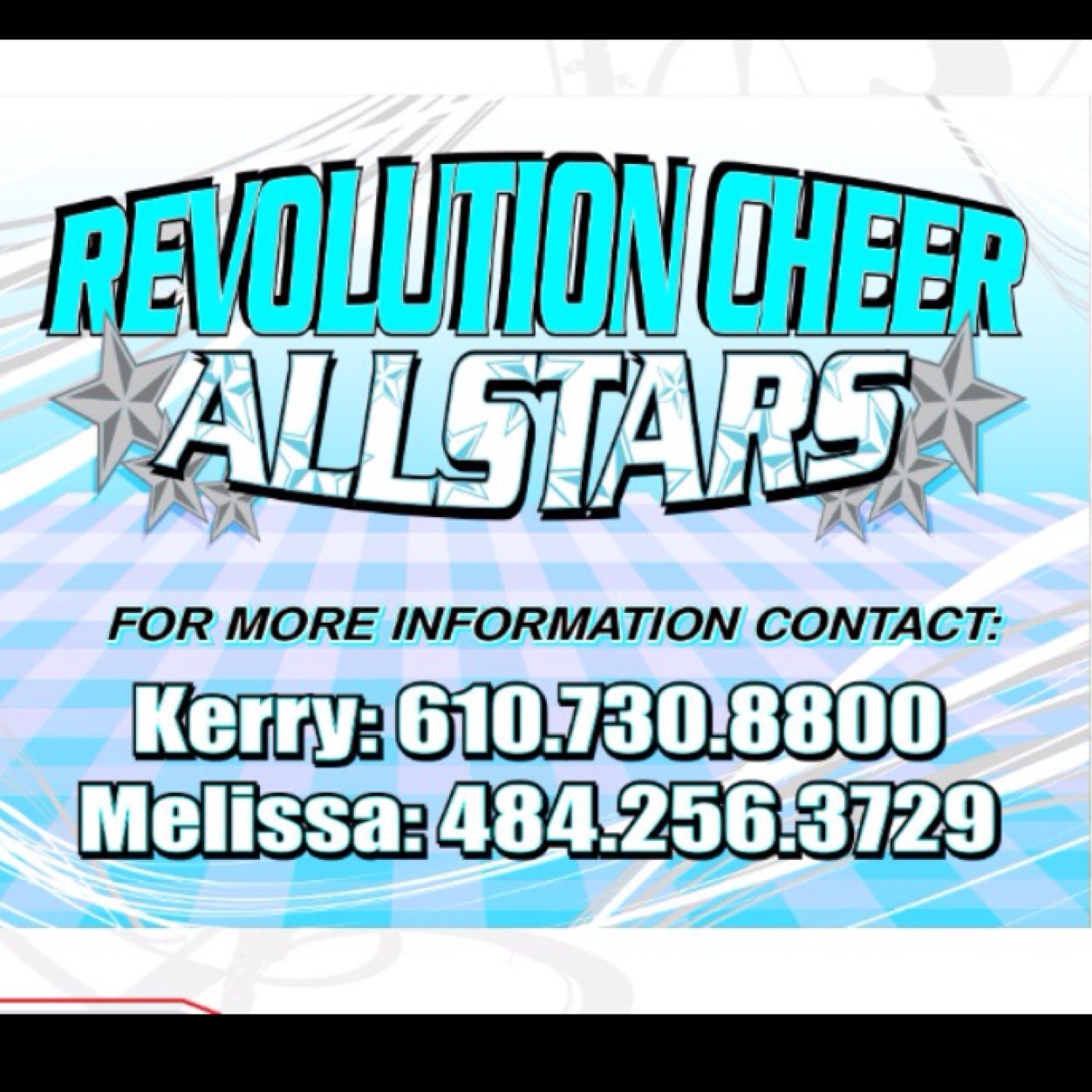 the official twitter of revolution cheer allstars.
