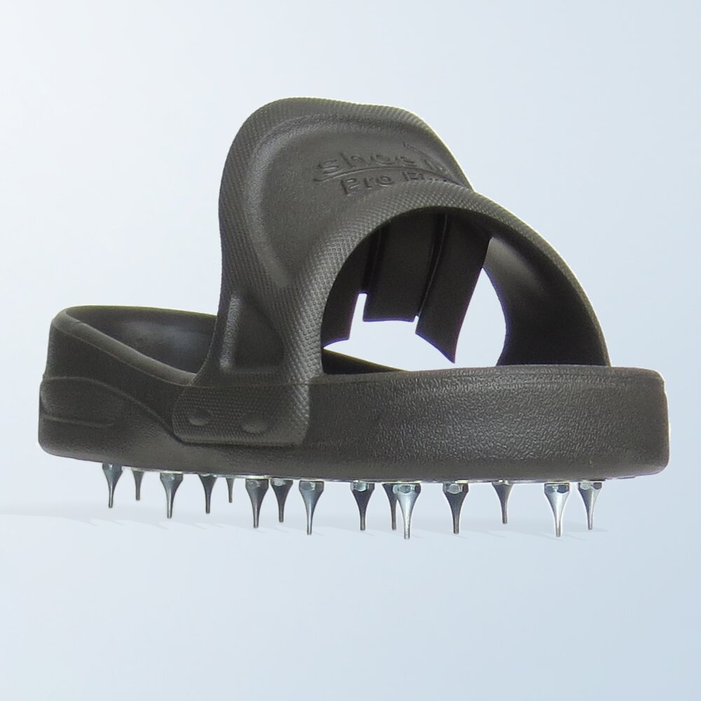 New Epoxy Installation Shoes! Installing epoxy coatings, self-leveling, and decorative overlays have never been easier