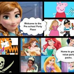 Pre-school party Blogger.
Inspiration and ideas to wow!
Great value party packs.
