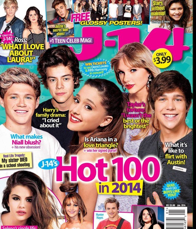 J-14 Magazine is the #1teen celeb magazine!