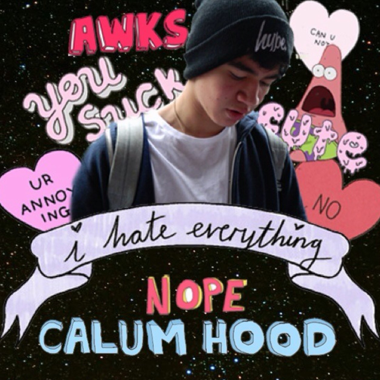 I'm just weird okay. Birthday November 20th. MICHAEL/4 All because I said my vagina cried a river