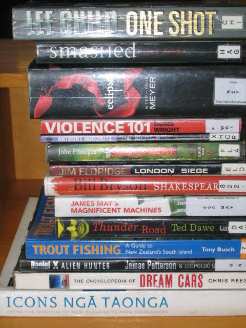 High School for boys in Dunedin NZ, 700 students, all of whom love the library!