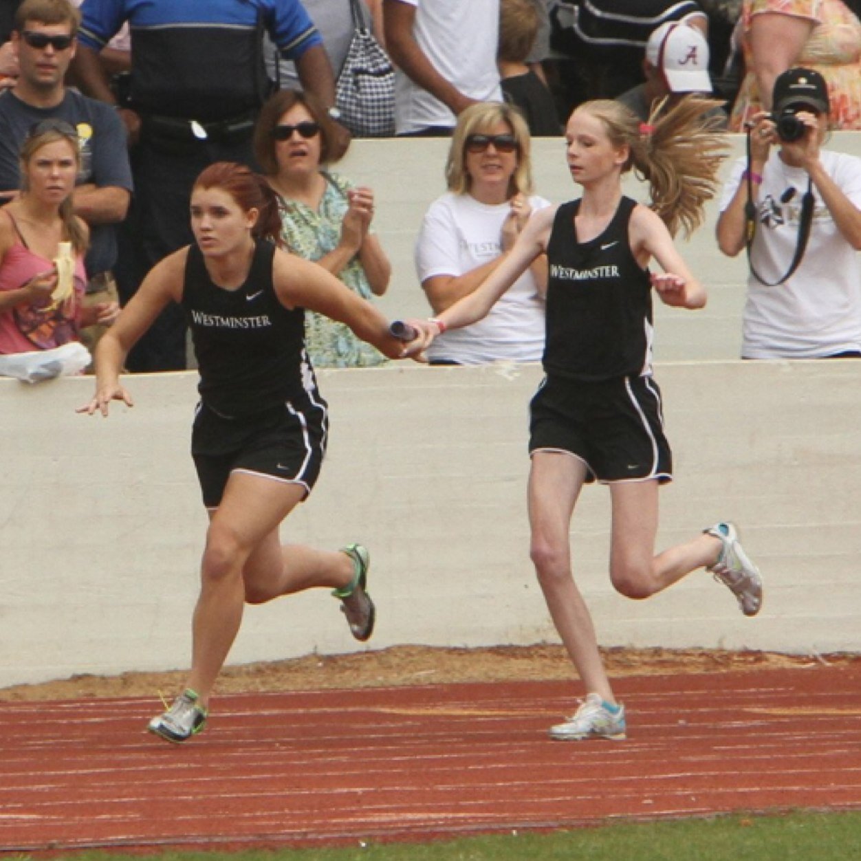 Just 2 girls doing what they love!