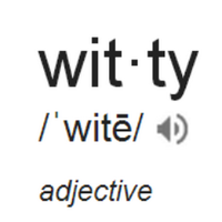witty (@witty) 's Twitter Profile