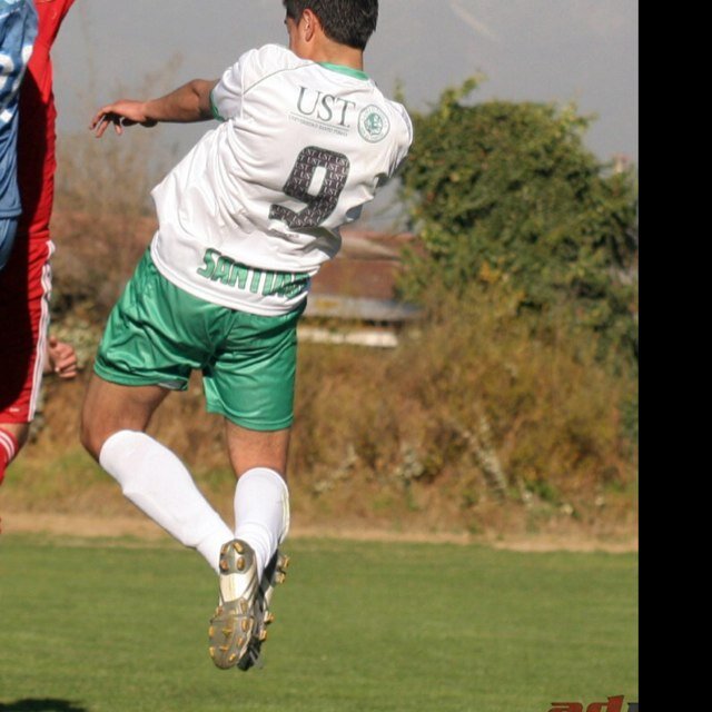 Amante del fútbol. Maipú, Chile