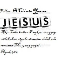 ♥Aku cinta Yesus,Yesus cinta Aku♥JBU :)Admin: @Okberh48 ( Pin: 75A21CD6 ) ♥