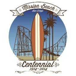 One of the most beautiful beaches in the United States, Mission Beach in San Diego is celebrating its 100th birthday all year long! 1914-2014