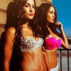 Brianna Garcia-Colace and Nicole Garcia-Colace