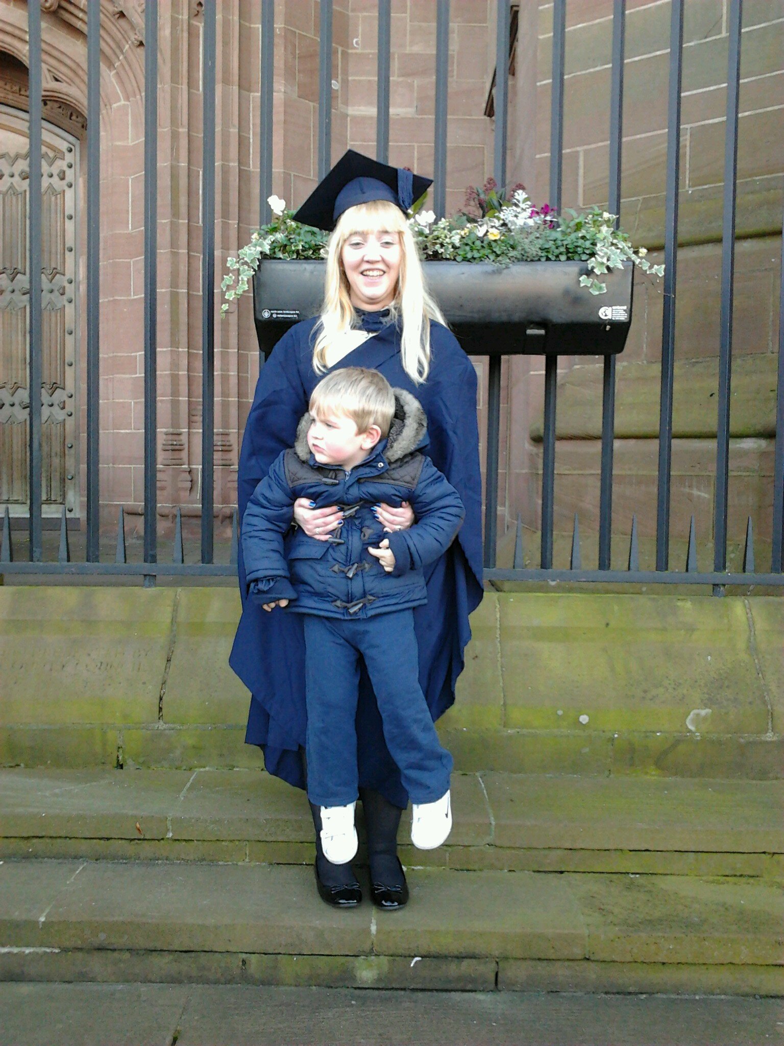 Happily married, adorable three year old son, and training to be a solicitor
