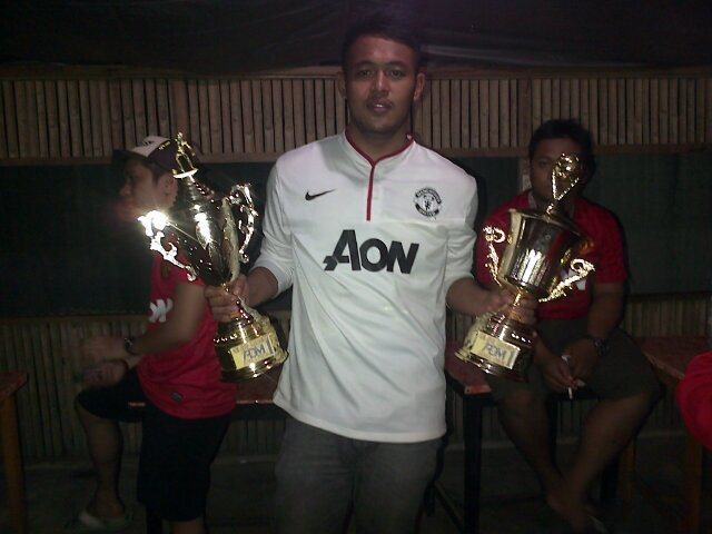 I'm Manchester United Fan, part of United Indonesia Kotamobagu.