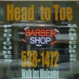 Head To Toe Barber Shop - Beard & Mustache Trim, Flat Tops, Haircuts, Pedicures, Manicures, Color, Highlights, Walk-ins Welcome 207-538-1472
