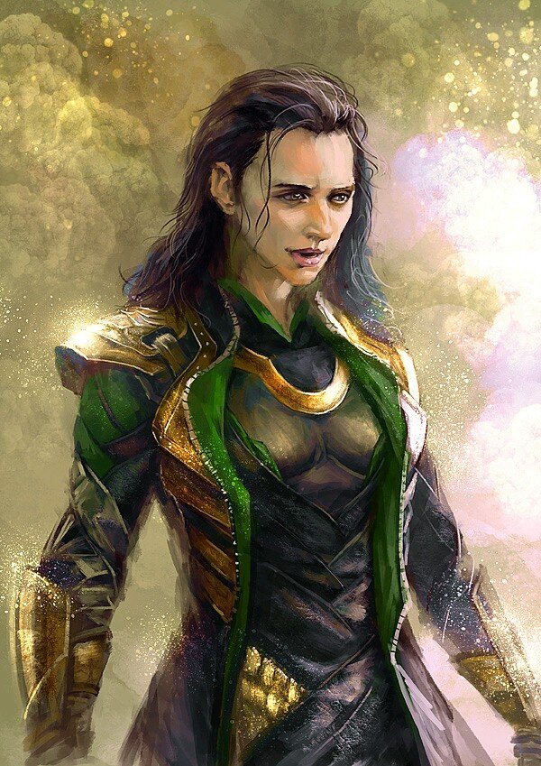 I changed my way now. I live with Thor,  Fandral and Clint. I am pregnant.