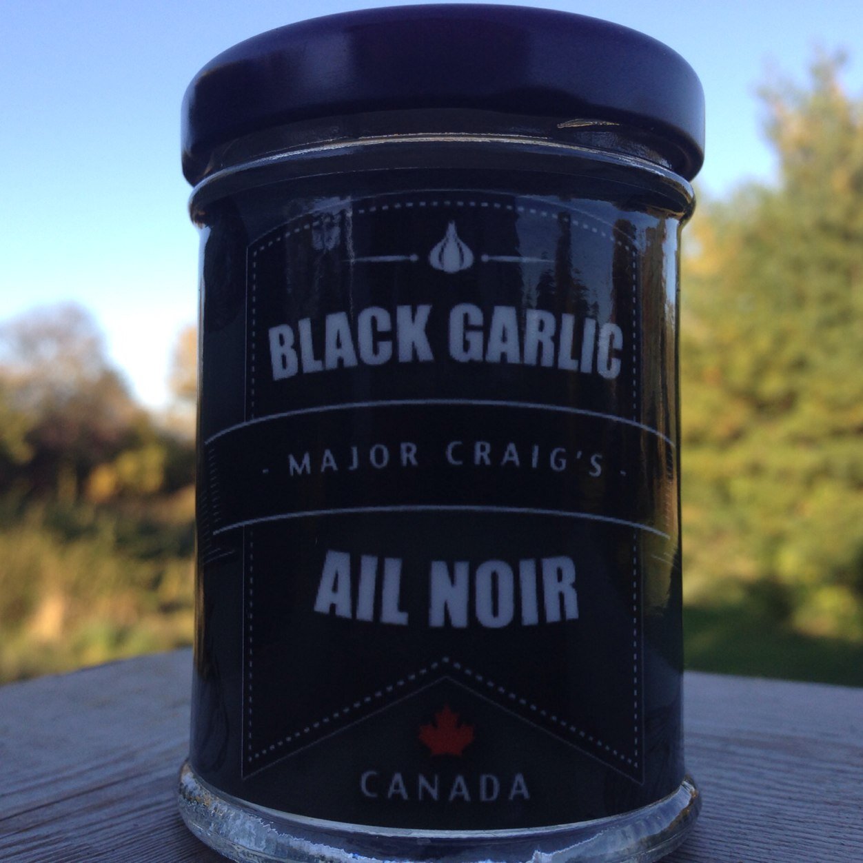 We make Black Garlic with 100% Canadian Garlic!