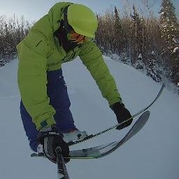 Work hard. Ski hard. UMD AΔ Nu Mu