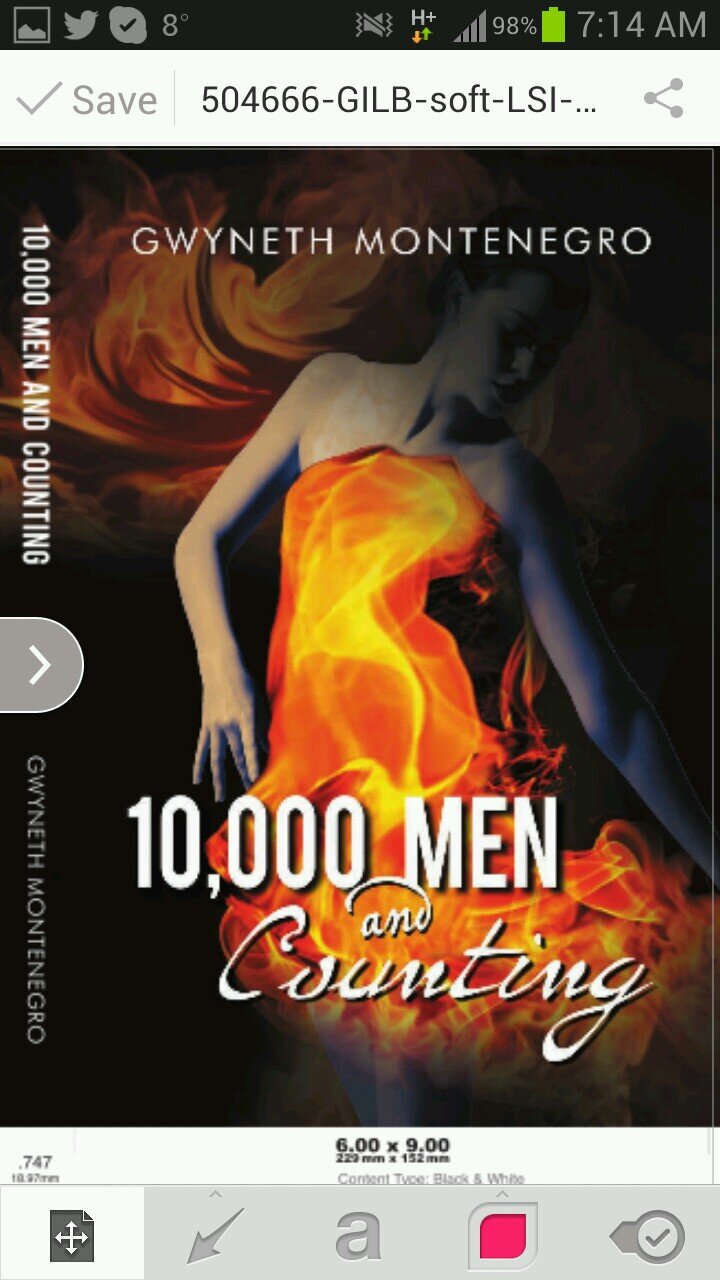 The official twitter account for 10000 Men and Counting by Gwyneth Montenegro @Gwyneth10000 is where all of the action is! This feed shows selected tweets only.