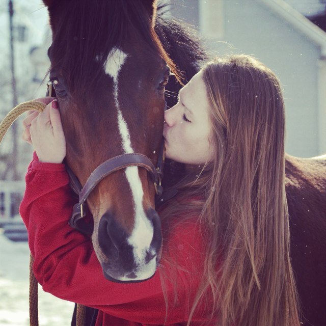 Typical canadian horse girl eh?