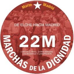 Somos los y las ilicitanas que ocuparon las calles de Madrid el 22M. Ahora seguimos trabajando y luchando por la Unidad del Pueblo. ¡Ponte en marcha!