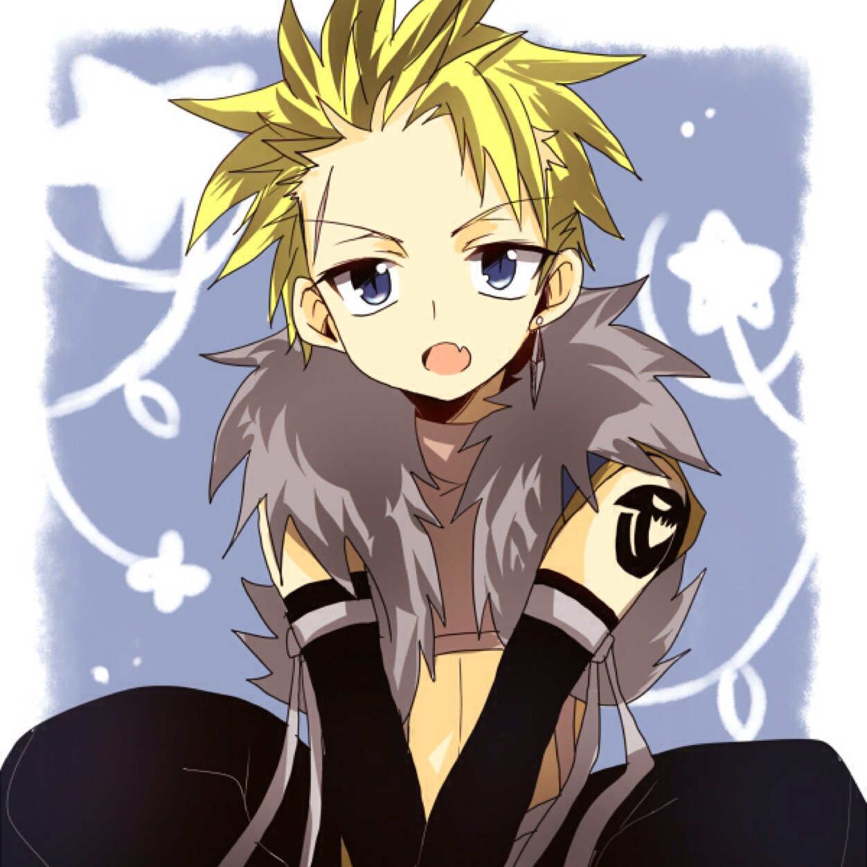 Hello~. I'm Sting Eucliffe. I'm the master of Sabertooth, and I'm the Holy Dragon Slayer.||#FTRP||#TwinDragonSlayer||