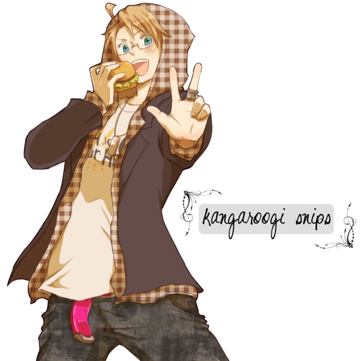 Hey dudes its me the HERO~!Lets all enjoy freedom and eat Hamburgers~! #Taken by @BerlinsDaName#HetaliaRp