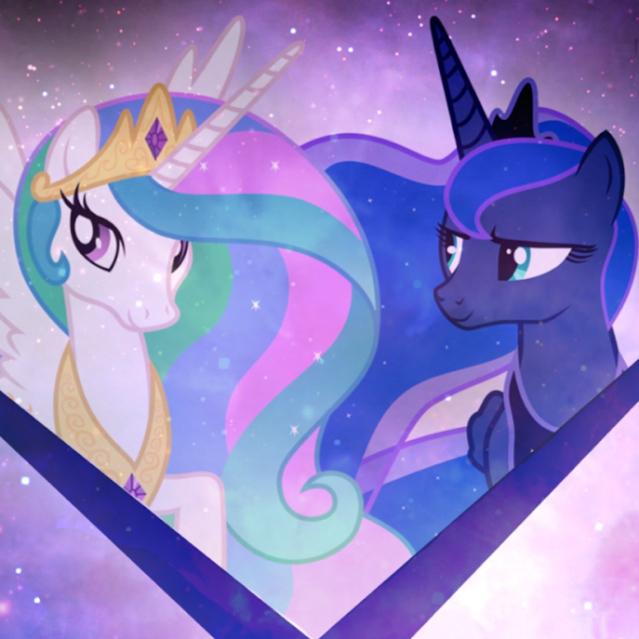 The Princesses of Equestria. Prepare to be amazed by their swagger!