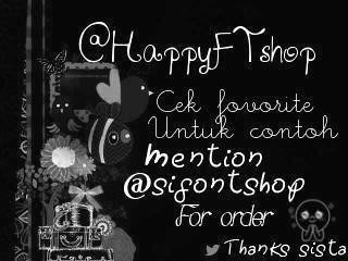 Contoh cek favorite • For order mention @SiFontShop murmer&trusted