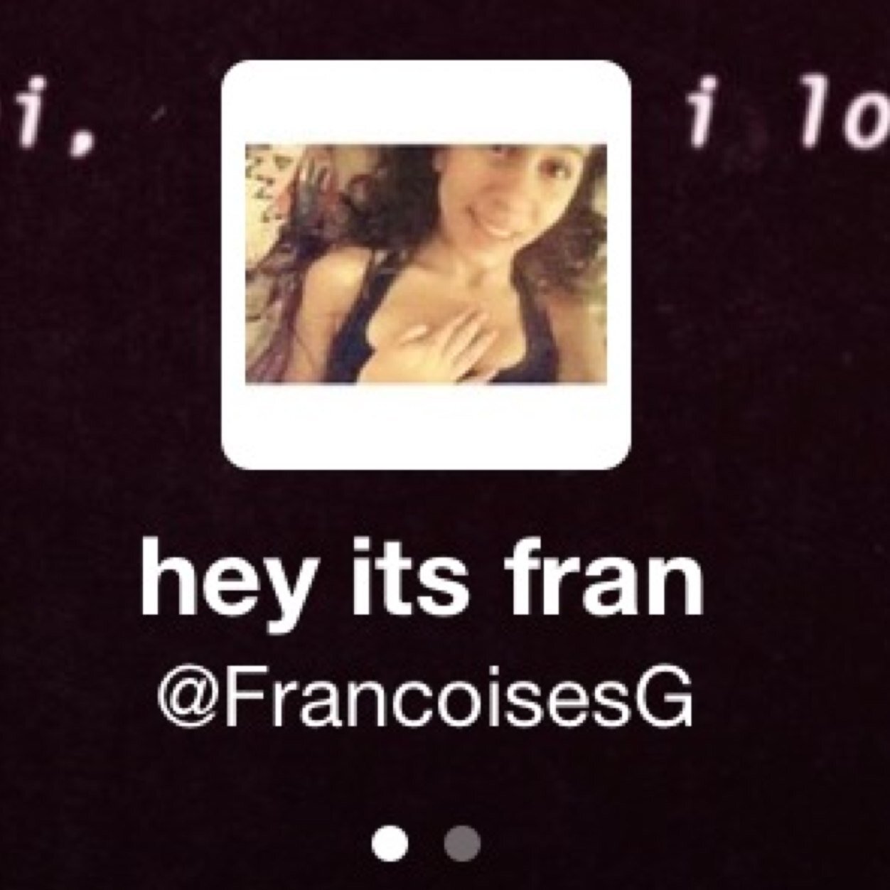 YOU JUST GOT A FREE FOLLOW FROM @FrancoisesG ; FOLLOW MY MAIN ACCOUNT @FrancoisesG @FrancoisesG @FrancoisesG