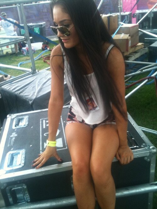 I'm awkward, I'm not pretty, I don't have perfect hair, I make mistakes but that's just me.