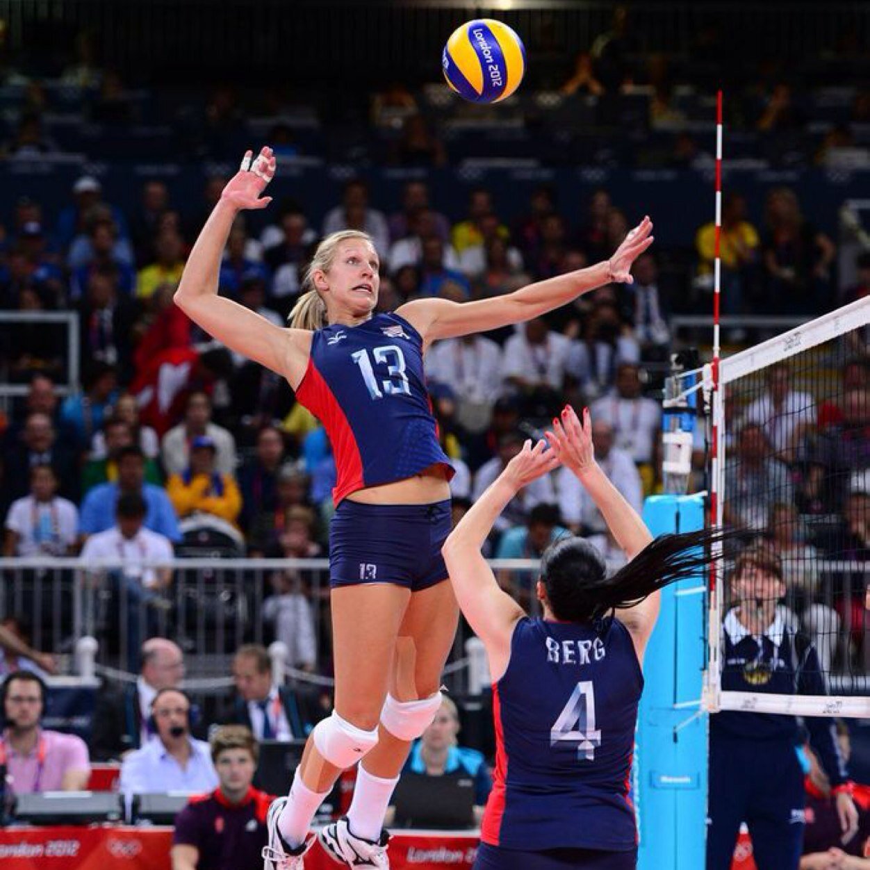 Big dreams of that olympic court. Power hitter. Always believe, winners never quit& quitters never win. #JustDoIt