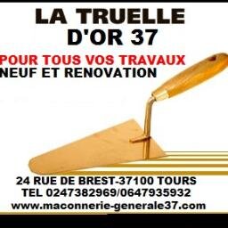 la truelle d'or 37 vos propose son savoir faire en maconnerie ,carrelage,placo etc ...